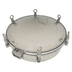 Pressure Circular Manhole Tank Round Manway Door Stainless Steel 450mm - Picture 1 of 16