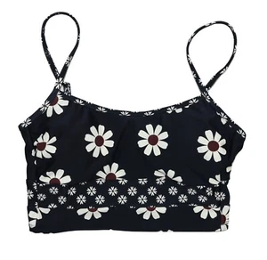 Salt & Cove Gänseblümchen-Druck gepolsterter Midkini Junior Bademode Bikini Oberteil XS neu mit Etikett - Bild 1 von 2