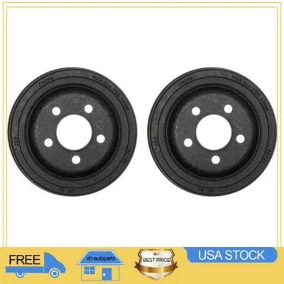 Raybestos Brake Drum 2 pcs Rear for 1970 1971 1972-1974 Plymouth Barracuda XH - Image 1 of 3