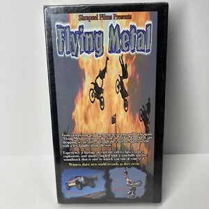Ultra Rare Shrapnel Films Presents Flying Metal Sealed VHS 2001 Extreme Sports - Imagen 1 de 6