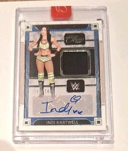 2024 Panini Three Count WWE Memorabilia Sigs #IHW Indi Hartwell Auto Jsy #89/149 - Picture 1 of 3