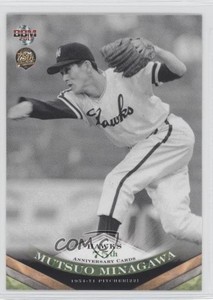 2013 BBM Fukuoka SoftBank Hawks 75th Anniversary Legacy Mutsuo Minagawa #09
