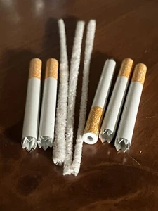 Pipa para fumar tabaco murciélago de metal autolimpiante One Hitter 10 piezas EE. UU. - Imagen 1 de 6