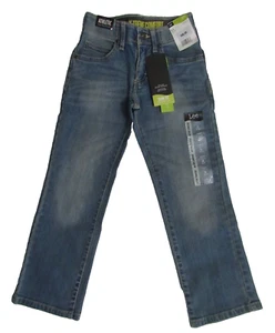 Lee X-treme Comfort Boys Slim Fit Jeans Size 8S Athletic Flex Waist Otley Denim - Picture 1 of 20