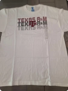 New Old Stock NCAA Texas A & M University T Shirt- Size XL. - Picture 1 of 4