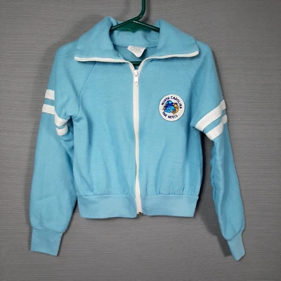 Детский винтажный Северная Каролина смолы каблуки длинным рукавом молнии толстовка синий M 5/6 - Изображение 1 из 4