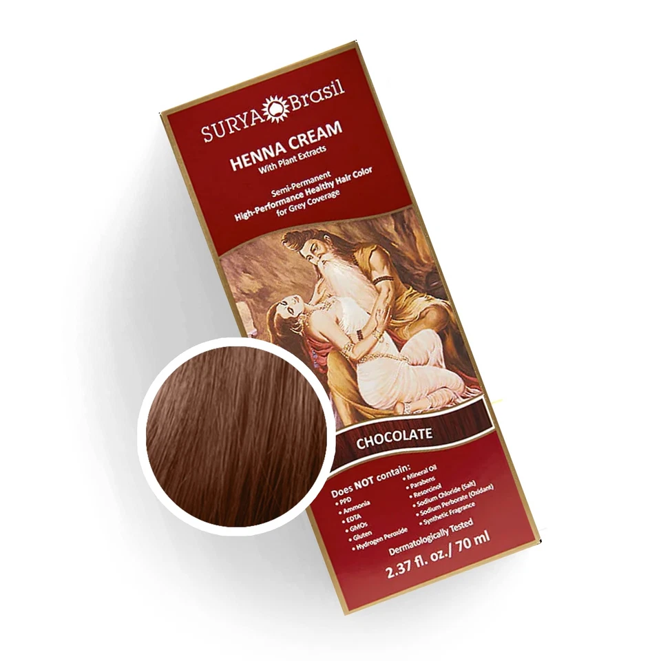 Surya Brasil SUR024 Women's Henna Chocolate Cream - 2.3 oz