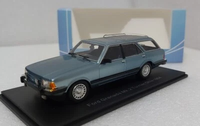 WOW Ford Granada Turnier Ghia 1982 Met. Blue 1:43 Neo 44257 EXTREMELY RARE!! - Image 1 of 4
