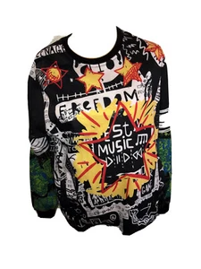 Imperious Sweatshirt mit Taschen S Freedom Music Gaming Street Wear - Bild 1 von 6