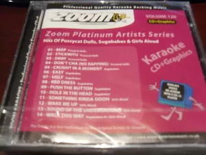 ZOOM PLATIN KARAOKE DISC CDZMP126 PUSSYCAT PUPPEN SUGABES & MÄDCHEN LAUT CD + G - Bild 1 von 1