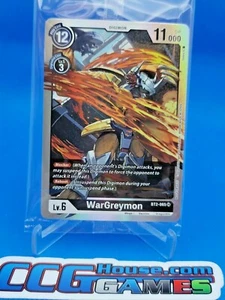 Digimon TCG Box Topper Promo - WarGreymon Foil BT2-065 Factory SEALED *CCGHouse* - Picture 1 of 3