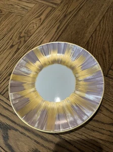 MARIE DAAGE Salad Dessert Plate Limoge Shades Of Pink Or Purple 8.25” Panache - Picture 1 of 6