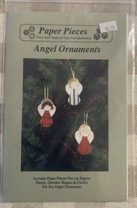 Paper Pieces Angel Ornaments Pattern Vtg 1999 - Picture 1 of 2