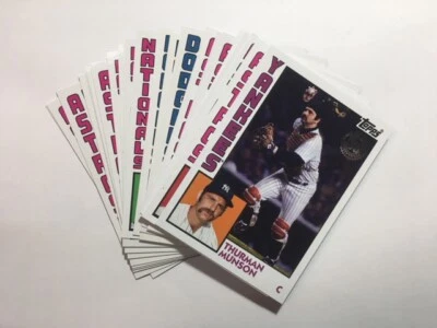 2019 Topps Baseball Update Series "1984 35th Anniversary" insert Cards YOU PICK  - Image 1 of 3