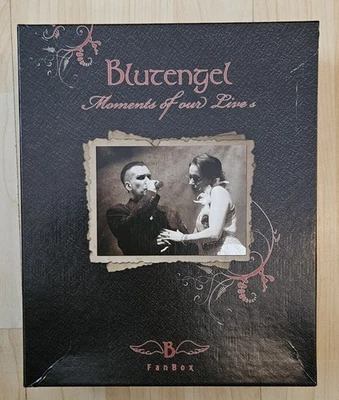 BLUTENGEL - Moments of our lives Limited Box 2 DVD · CD · T-Shirt XL - Bild 1 von 3