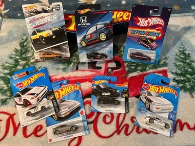 Hot Wheels- BEAUTIFUL HONDA CR-X LOT! Ultra Hot, Modern Classics, Honda Series++ - Image 1 of 4