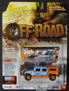 JOHNNY LIGHTNING  - STREET FREAK OFF ROAD - ORANGE GULF - 2006 HUMMER H1 ALPHA - Picture 1 of 2