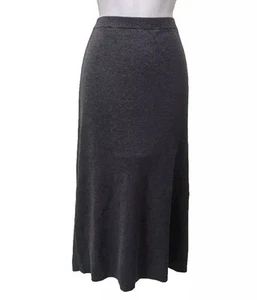 NWT Eileen Fisher The Skirt Womens 2X The Icons 100% Wool Pencil Skirt Gray #820 - Picture 1 of 11