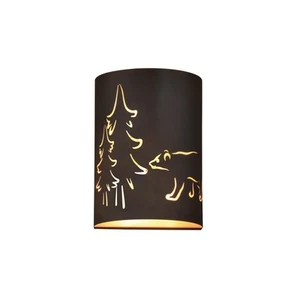 Vaxcel Lighting W0277 Bronze Katmai 2-Light 11"H Wall Sconce - Picture 1 of 5