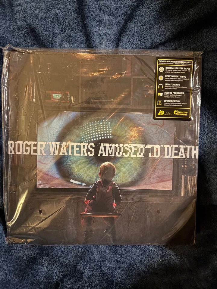 Roger Waters - Amused to Death, 2x Vinyl, New, Sealed, Analogue Productions 2015 - Image 1 of 4