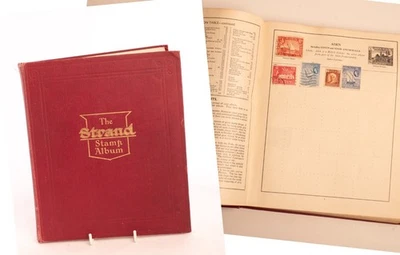 The Strand Stamp Album Collection Book  1930s - 40s , Collectors Worldwide - Image 1 of 4