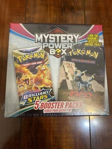 Pokemon 2025 Walmart Mystery Power Box 5 Booster Packs Chase Pack Seeded 1:10 ✨ - Picture 1 of 6