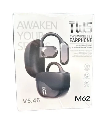 Auriculares Inalámbricos TWS HD con Capacidades de Traducción Nuevos M62 V5.46 Foto 1 de 4