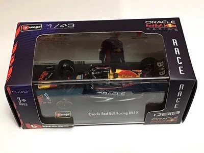 Max Verstappen Burago 1/43 Diecast RB19 Oracle Red Bull Racing 2023 - Image 1 of 4