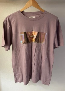 Lady White Co. T-Shirt Herren LARGE Gr. 40, schwarz-himbeere 100% Baumwolle USA - Bild 1 von 6