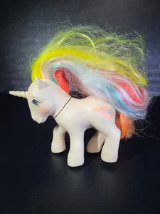 Vintage My Little Pony G1 Bouquet 1985 Brush N' Grow Unicorn MLP Sun Hat Symbol - Picture 1 of 11