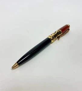 Philippe Amiel Gold Plated Ink Pen Unique Designer - Picture 1 of 10