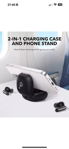 Soundcore P40i Anker Wireless Earbuds Bluetooth Heavy Bass, 60H Playtime - BLACK - Picture 1 of 4