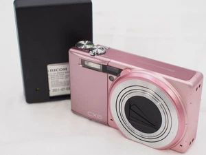RICOH CX6 pink Compact Digital Camera English Language Working Good condition - Picture 1 of 2