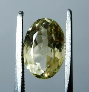 4.25 Cts Natural Untreated Oval Cut Yellow citrine Loose Gemstone Y 342 - Picture 1 of 7