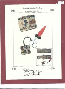 Bunnies in the Garden Ellen Chester With My Needle Cross Stitch Chart - Picture 1 of 1