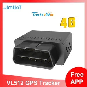 Jimi VL512 4G Mini OBD GPS Tracker con diagnostica integrata tracciamento in tempo reale - Foto 1 di 11