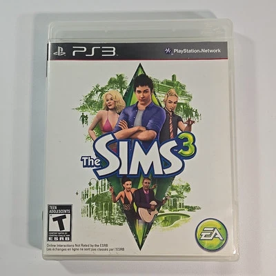The Sims 3 - Sony Playstation 3 PS3 Case Game & Insert Complete CIB - Image 1 of 4
