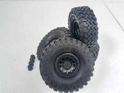 AXIAL SCX10 iii 1.9 Base Camp V2  Black Rhino Falken Wildpeak tires Set of 4 - Image 1 of 4