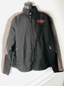 Vintage schwarze Harley Davidson Bikerjacke Gr. L - Bild 1 von 5