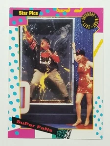Tarjeta Chris Farley SNL 1992 Saturday Night Live Star Pics #4 Super Fans - Imagen 1 de 2