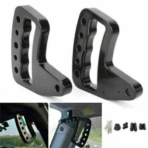 Kit de manijas de barra de agarre delantera para Jeep Wrangler JK 2007-2017 mejorado negro - Imagen 1 de 9