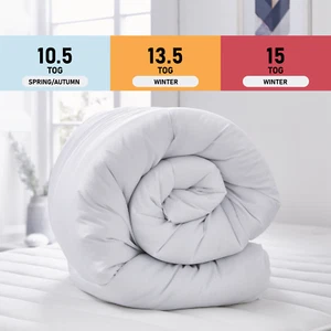 Anti Allergy Feels Like Down Hotel Quality Duvet Single Double King Super King - Picture 1 of 5