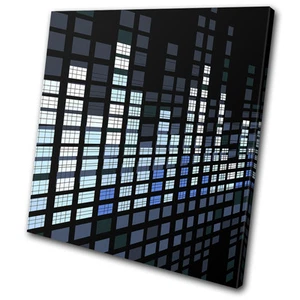 DJ Club Digital Niveles de Música Cibernética UN SOLO LIENZO ARTE DE PARED Impresión de Imagen VA - Imagen 1 de 1