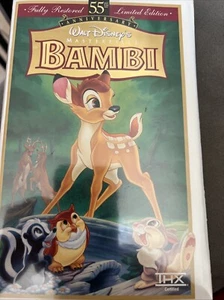 Bambi: 55th Anniversary Walt Disney's Masterpiece (VHS, Limited Edition) - Bild 1 von 2