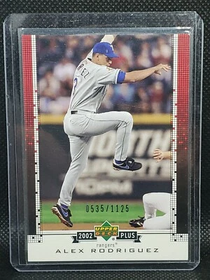 2002 Upper Deck UD Plus #UD20 Alex Rodriguez /1125 - Image 1 of 2