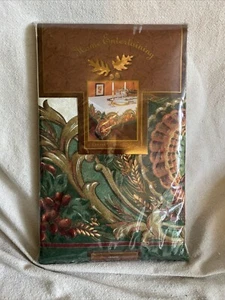 Harvest Tablecloth By TerriSol Royal Harvest 60" X 104" Oblong Brand New - Picture 1 of 7
