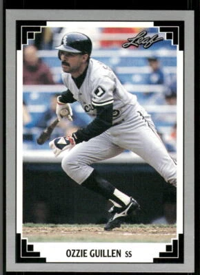 1991 Leaf #331 Ozzie Guillen - Image 1 of 2