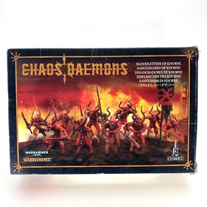Bloodletters of Khorne - Unbuilt - Warhammer Fantasy Sigmar / 40K Games Workshop - Picture 1 of 4