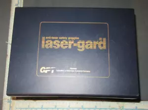 Laser Gard Schutzbrille blaues Objektiv - Bild 1 von 3