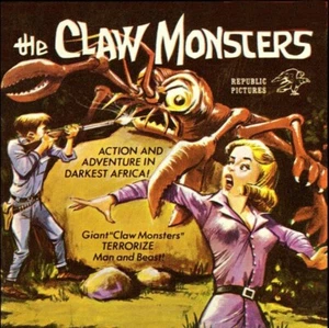 THE CLAW MONSTERS 1966 RARE FEATURE VERSION OF PANTHER GIRL OF THE CONGO SERIAL - Bild 1 von 2